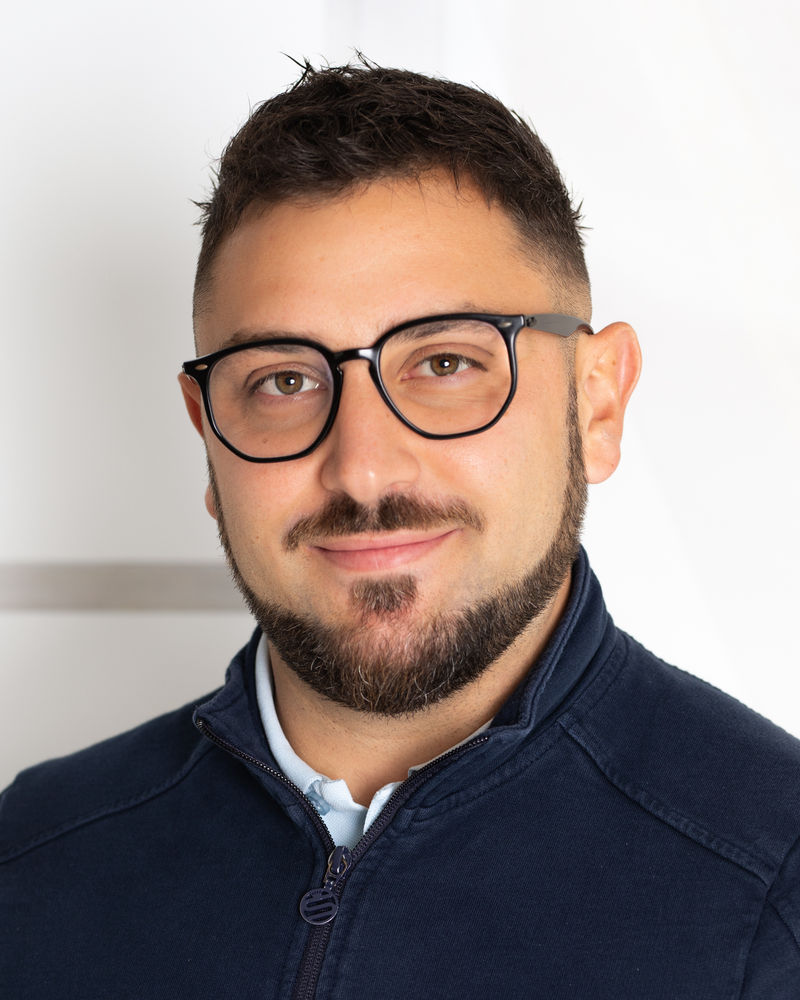 Porträt von Simone Bellissimo, Physiotherapeut